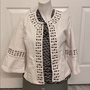 White Denim Jacket size M, LAL